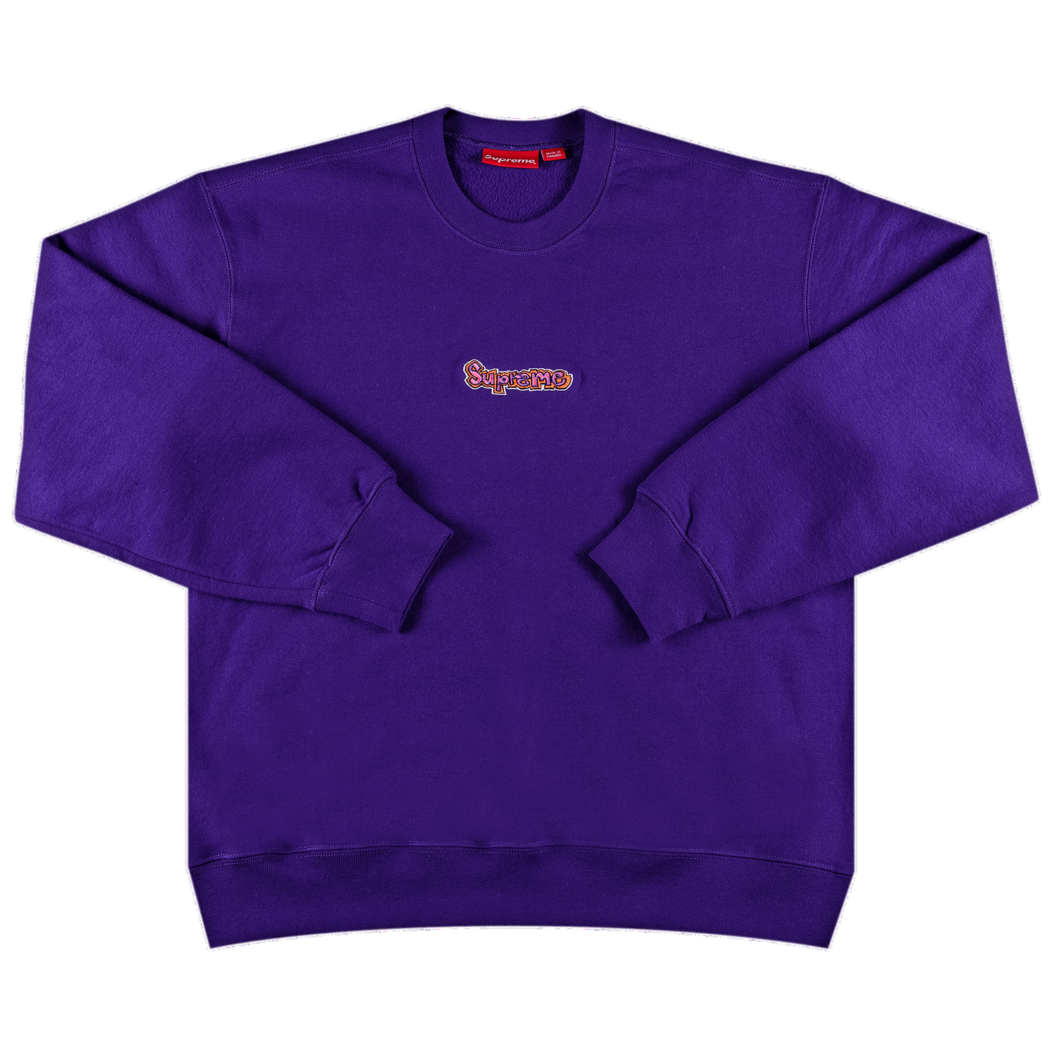 Mikina Supreme Gonz Logo Crewneck Fialová | SS21SW53 PURPLE, 0