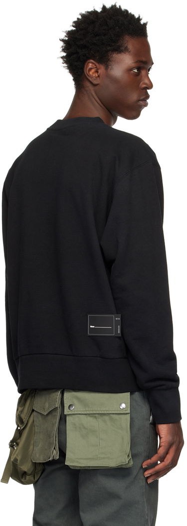 Sveter We11done We11done Symbol Wappen Sweatshirt Čierna | WD-TS3-22-719-U-BK, 2