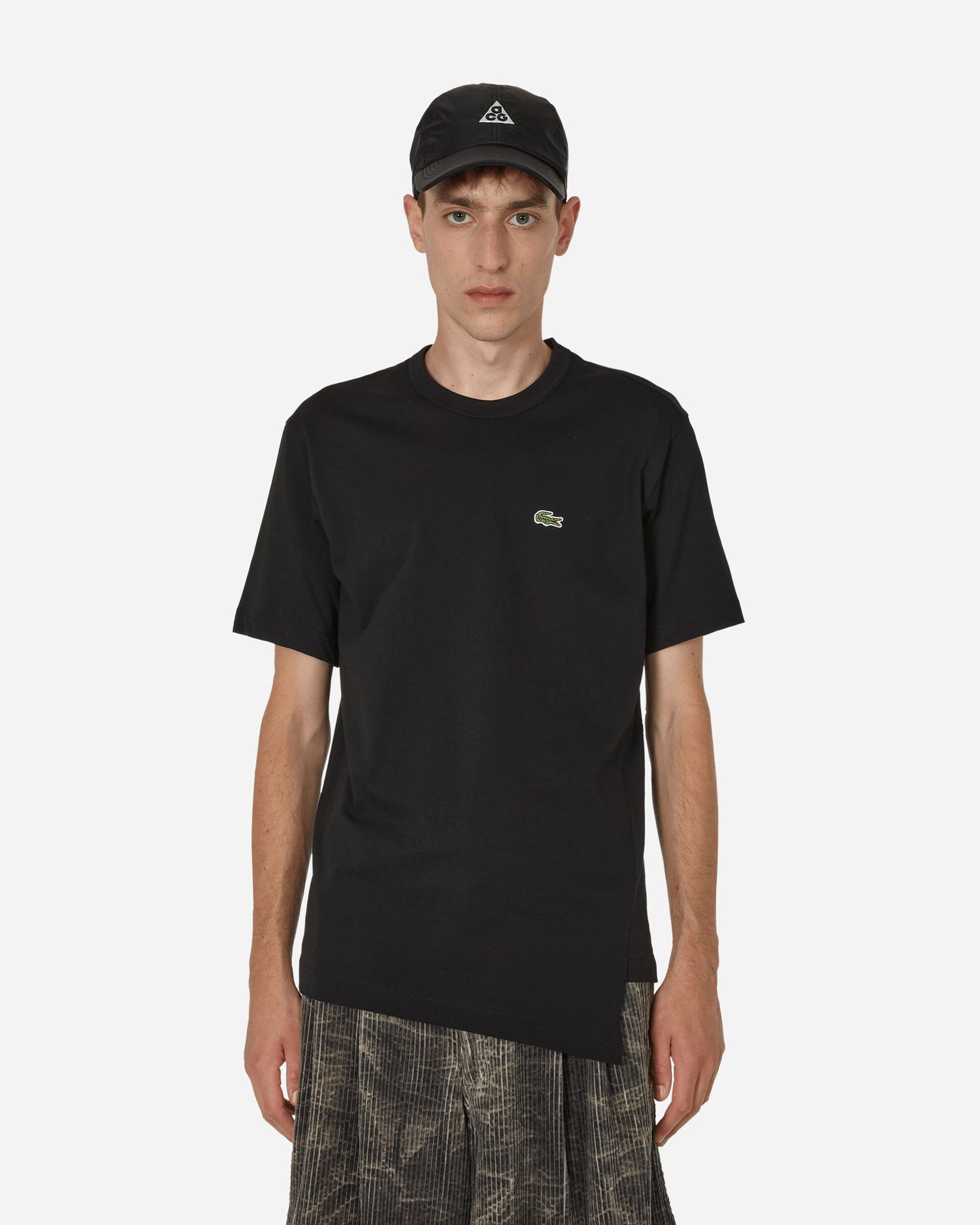 Tričko Comme des Garçons Lacoste x T-Shirt Čierna | FL-T014-W23  1, 1