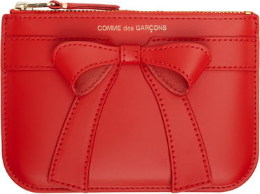 Peňaženka Comme des Garçons COMME des GARÇONS Big Bow Wallet Červená | SA8100BB, 0