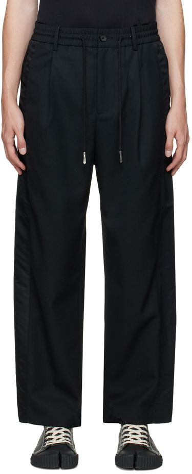 Nohavice Feng Chen Wang Feng Chen Wang Paneled Trousers Čierna | FMF14TR02, 0