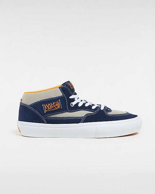 Skateboarding Vans Skate Half Cab Shoes (smoke/navy) Unisex Multicolour, Size 6 Navy | VN0A5FCDY04