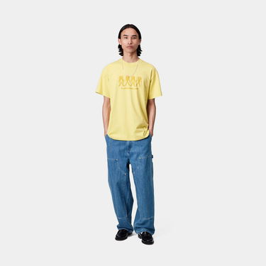 Tričko Carhartt WIP Carhartt WIP S/S Terrestrial T-Shirt Pigment Dyed Žltá | I035226_6, 2