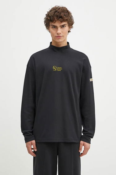 Tričko Columbia Wallowa Long Sleeve T-Shirt With Print Čierna | 2090861, 0