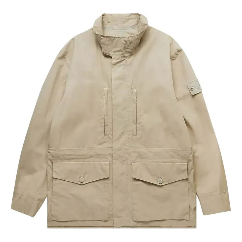 Vetrovka Stone Island Ghost Piece O-Ventile Jacket Béžová | 7815412F1-V0090