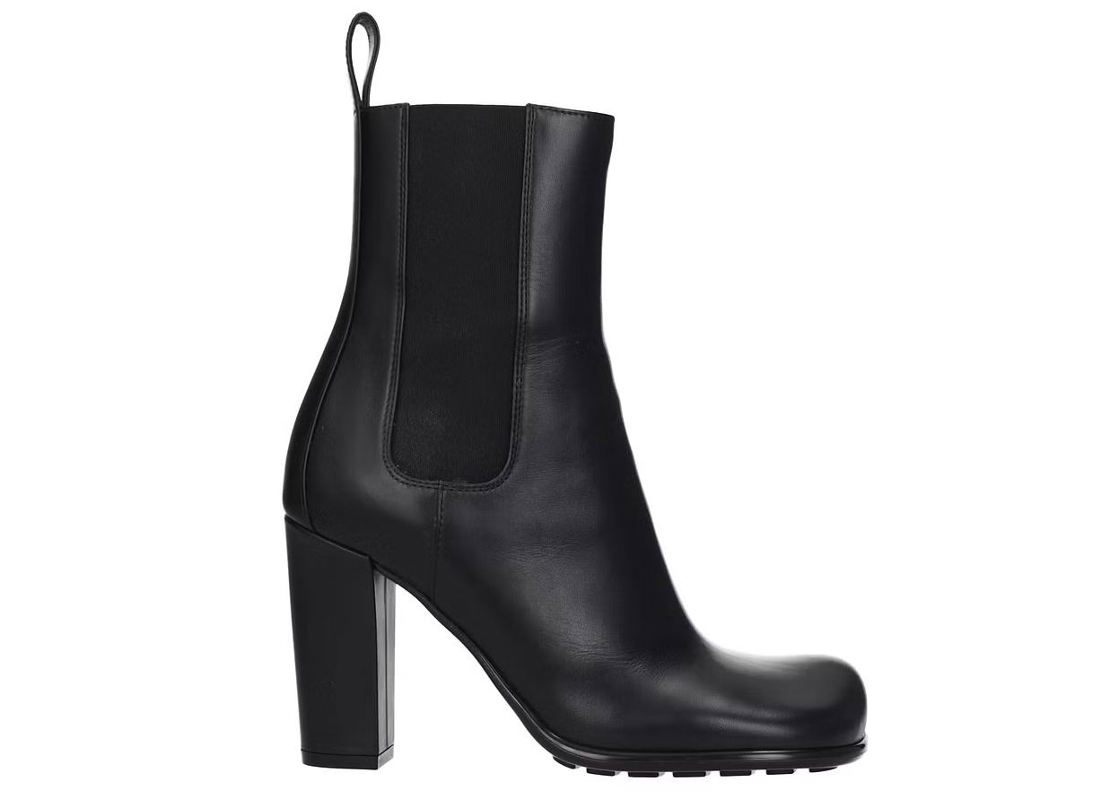 Tenisky a topánky Bottega Veneta Leather Chelsea Boots With Moulded Toe Čierna | 677271V1AY01000, 0