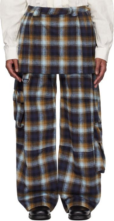 Cargo nohavice Collina Strada Collina Strada Plaid Cargo Pants Rôznofarebný | XX6024, 0