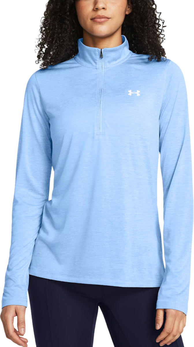 Mikina Under Armour Tech Twist 1/2 Zip Long Sleeve Top Modrá | 1384225-465