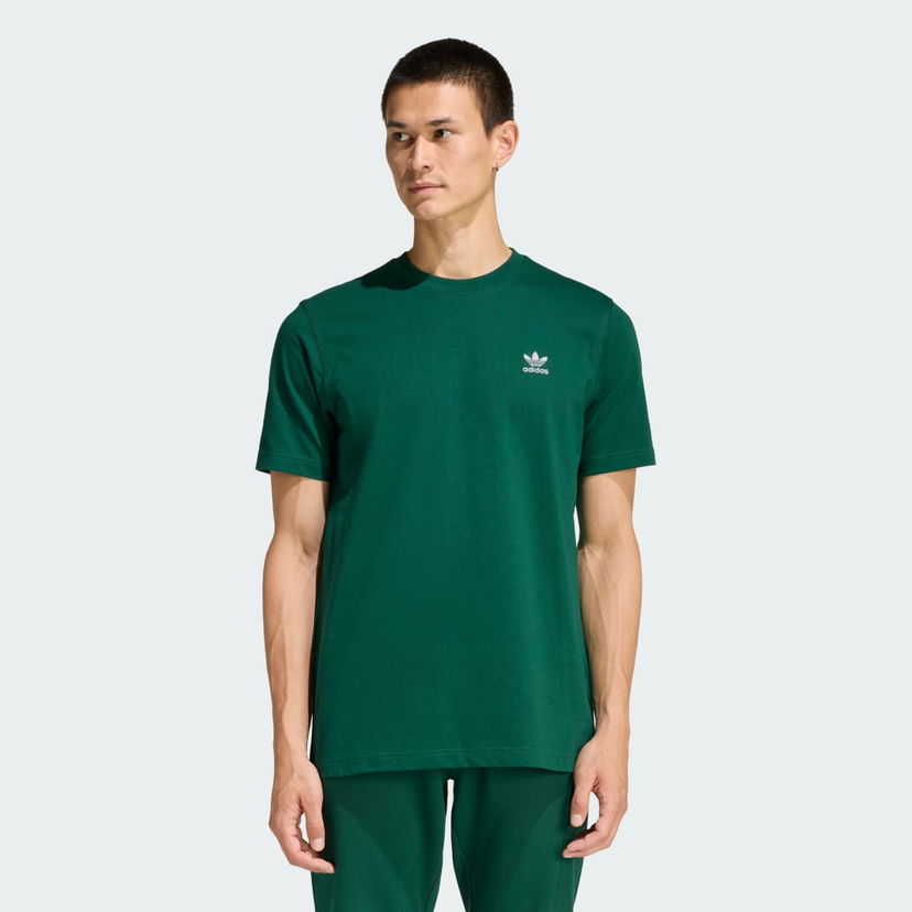 Tričko adidas Performance T-Shirt Trefoil Essentials Zelené | KD1323