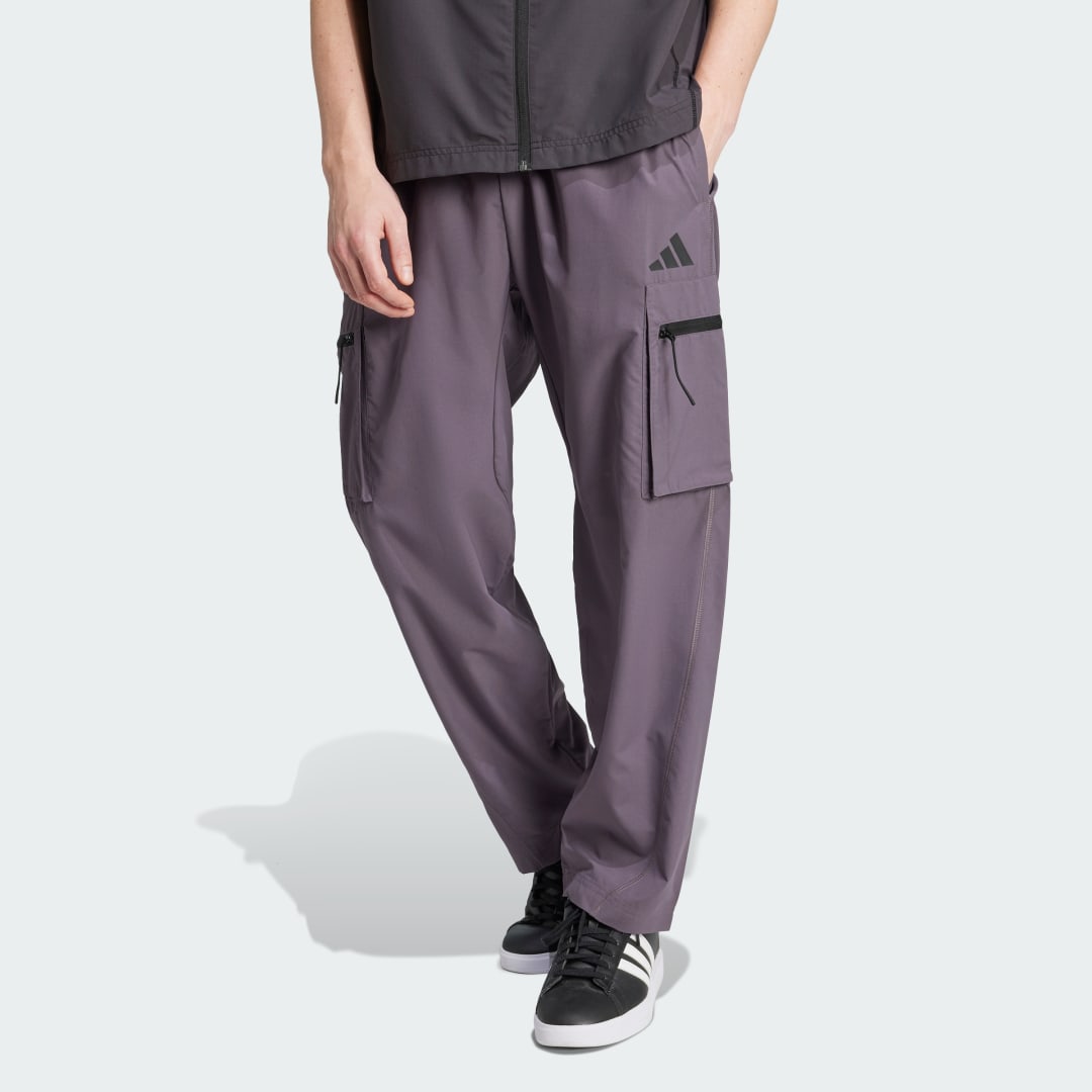 Cargo nohavice adidas Performance City Escape Lightweight Cargo Pants Fialová | JF3313, 0