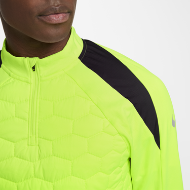 Mikina Nike Training Sweatshirt Therma-FIT Žltá | FZ0566-702, 1