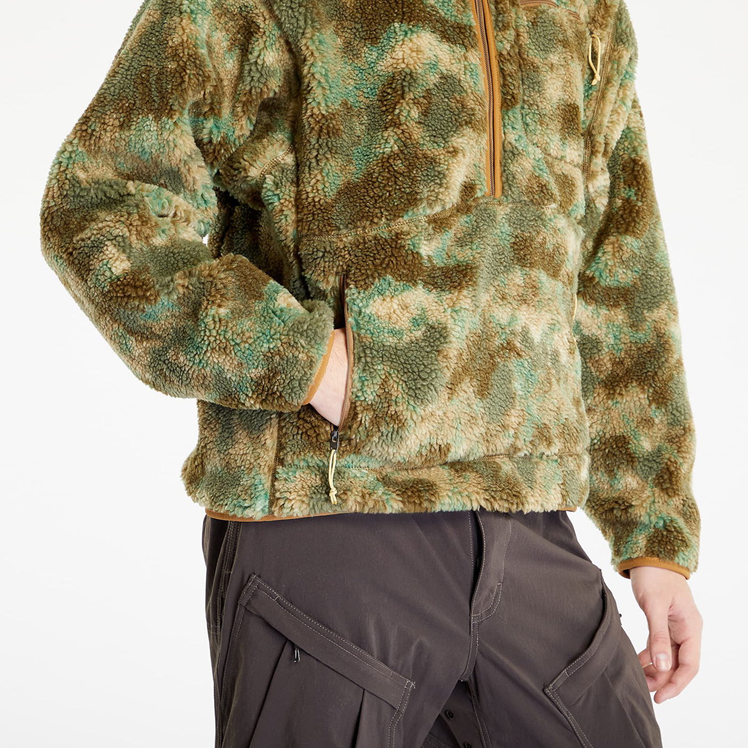 Mikina The North Face Extreme Pile Pullover Zelené | NF0A7URNIAQ1, 1