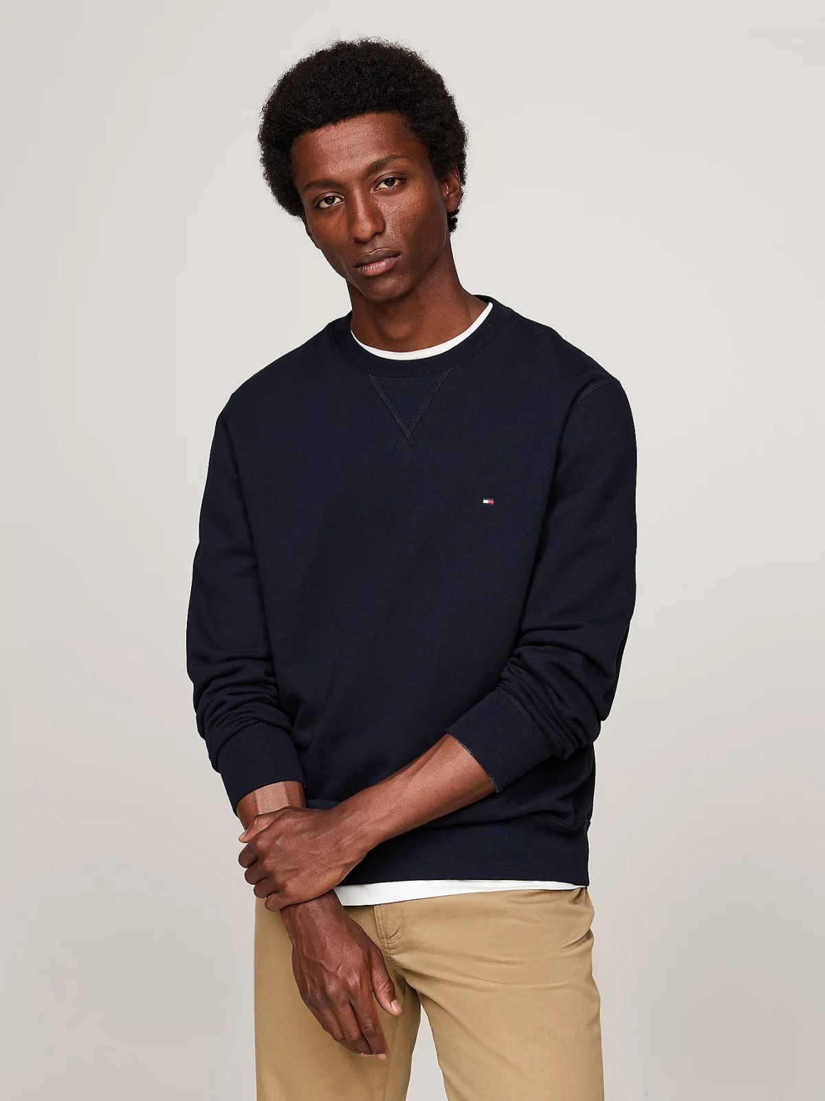 Mikina Tommy Hilfiger Pullover Sweatshirt Čierna | MW0MW37232DW5, 0