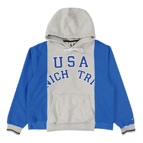Mikina Nike ISPA Series Splicing Hoodie Modrá | CD6372-406