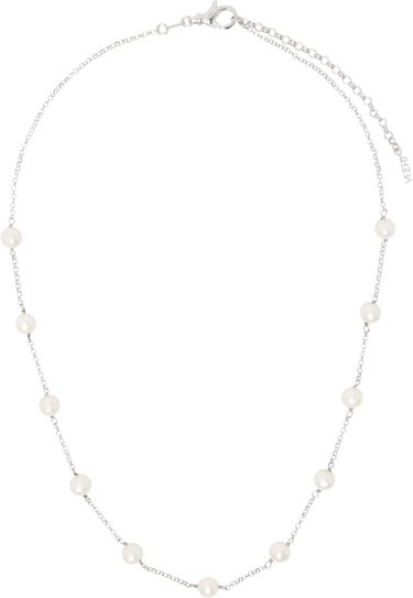 Náhrdelník VEERT Pearl Chain Necklace Metalická | CA05RH-WG, 0