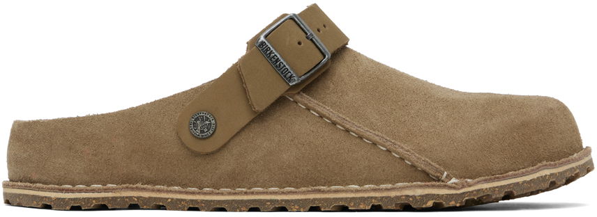 Tenisky a topánky Birkenstock Taupe Regular Lutry Premium Suede Loafers Béžová | 1025293, 0