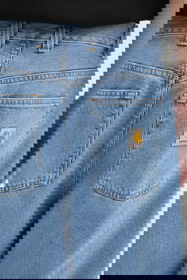Džínsy Carhartt WIP Wide-Leg Jeans Brandon Pant Modrá | I035893.112, 3