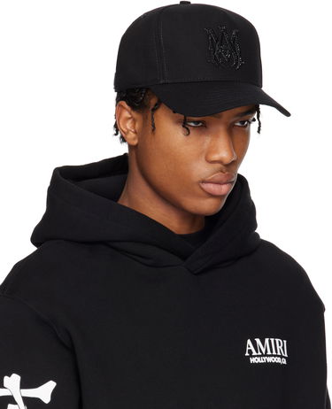 Šiltovka AMIRI AMIRI 'MA' Crystal Baseball Cap Čierna | AMHACP1053, 1