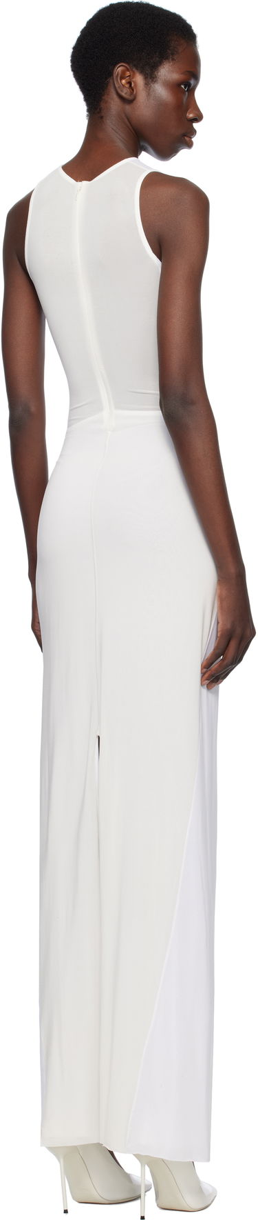 Šaty Jean Paul Gaultier Jean Paul Gaultier 'The Conical' Maxi Dress Biela | 25/34-F-RO372-J082-1103, 2