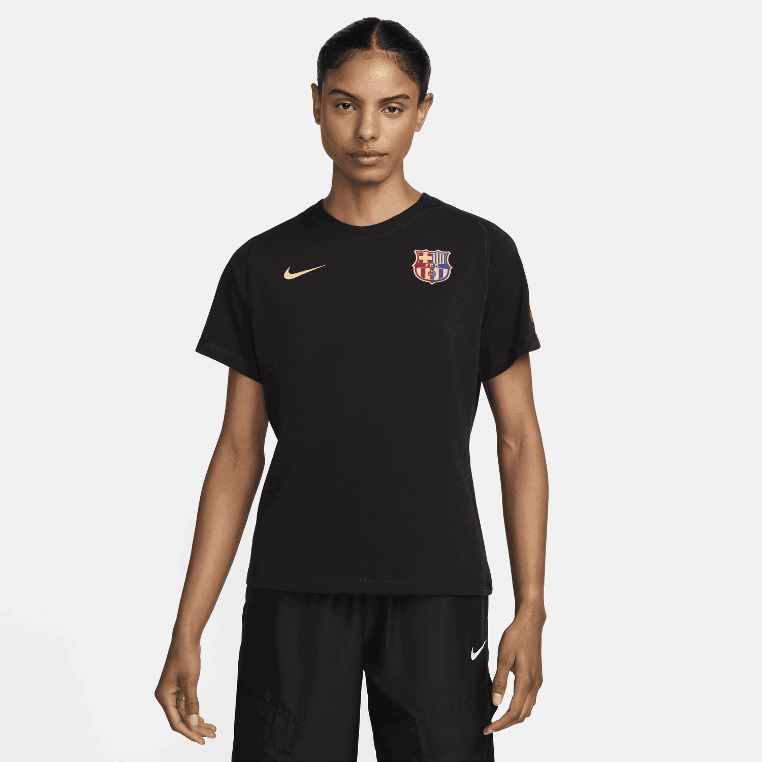 Tričko Nike Football FC Barcelona Tee Čierna | FN8331-010, 0