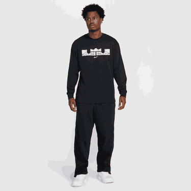 Tričko Nike LeBron Max90 Long-Sleeve Basketball T-Shirt Čierna | HJ3337-010, 2