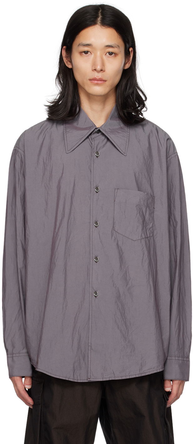 Košeľa OUR LEGACY Our Legacy Coco 70s Shirt Šedá | M2232C7A