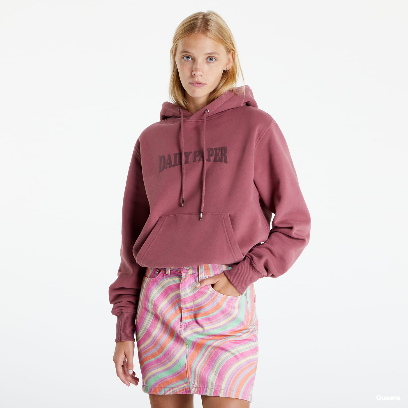 Mikina DAILY PAPER Nomafu Hoodie Ružová | 2221114, 0