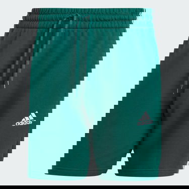 Šortky adidas Performance Essentials French Terry 3-Stripes Shorts Zelené | IS1342, 5