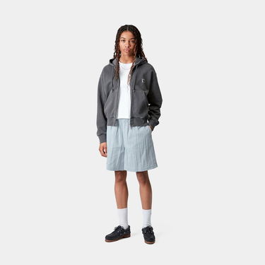 Šortky Carhartt WIP Carhartt WIP Toland Stripe Seersucker Shorts Modrá | I035133_8, 2
