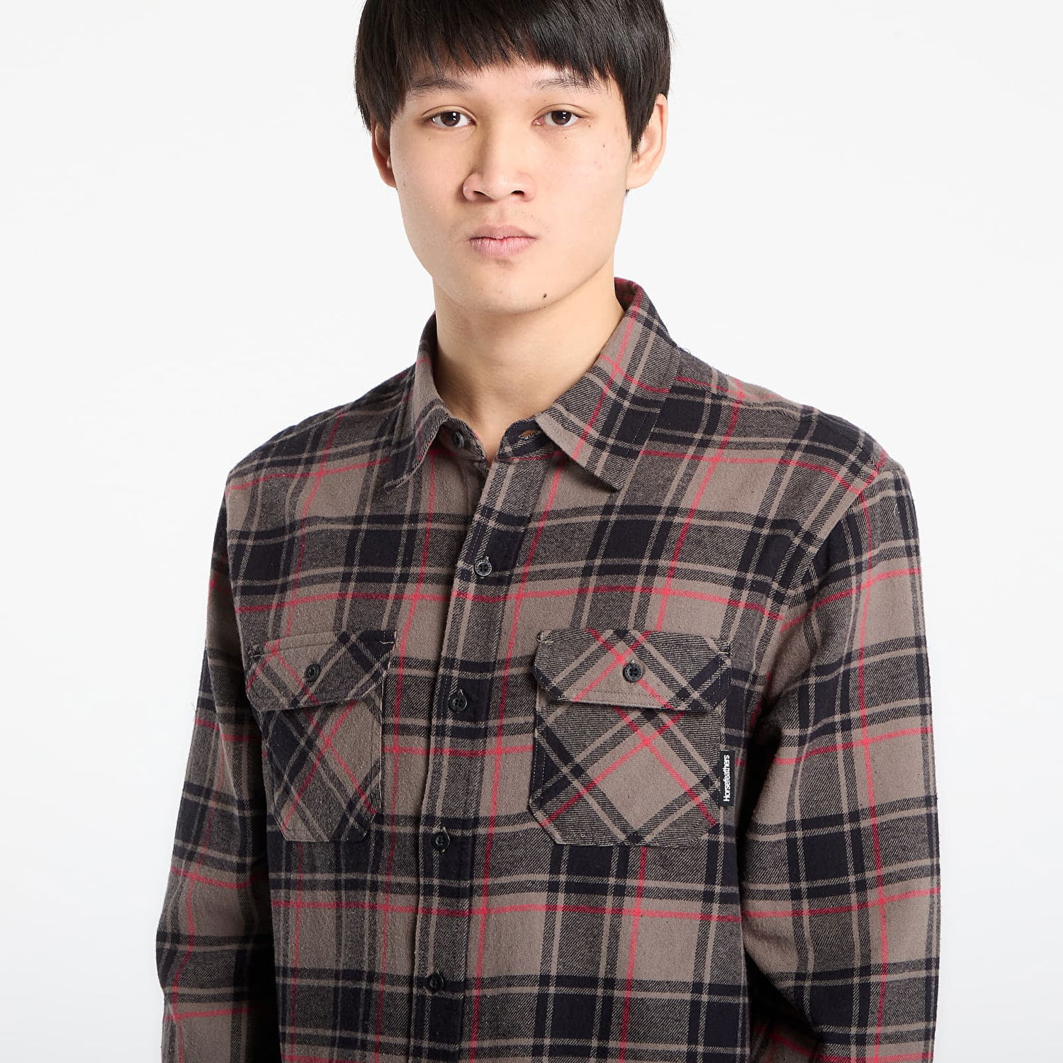 Košeľa Horsefeathers Dough Plaid Flannel Shirt Rôznofarebný | SM1219K, 1