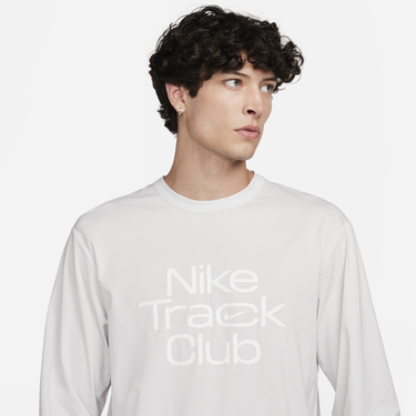Tričko Nike Track Club Dri-FIT Hyverse Biela | FB6827-025, 0
