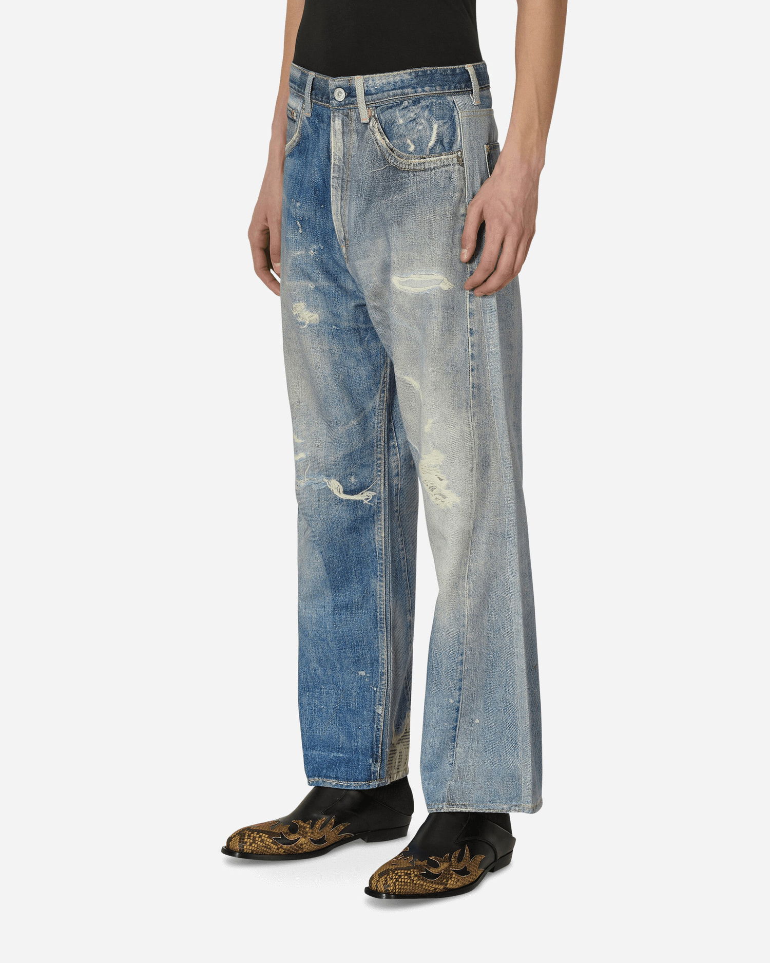 Džínsy OUR LEGACY Third Cut Jeans Modrá | M4205TDD 001, 1