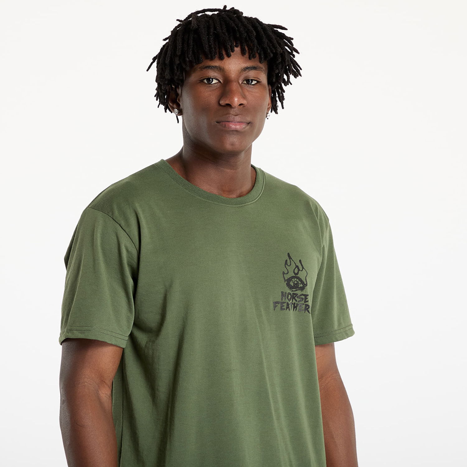 Tričko Horsefeathers Horsefeathers Reckless Tech T-Shirt Zelené | TM068A, 1