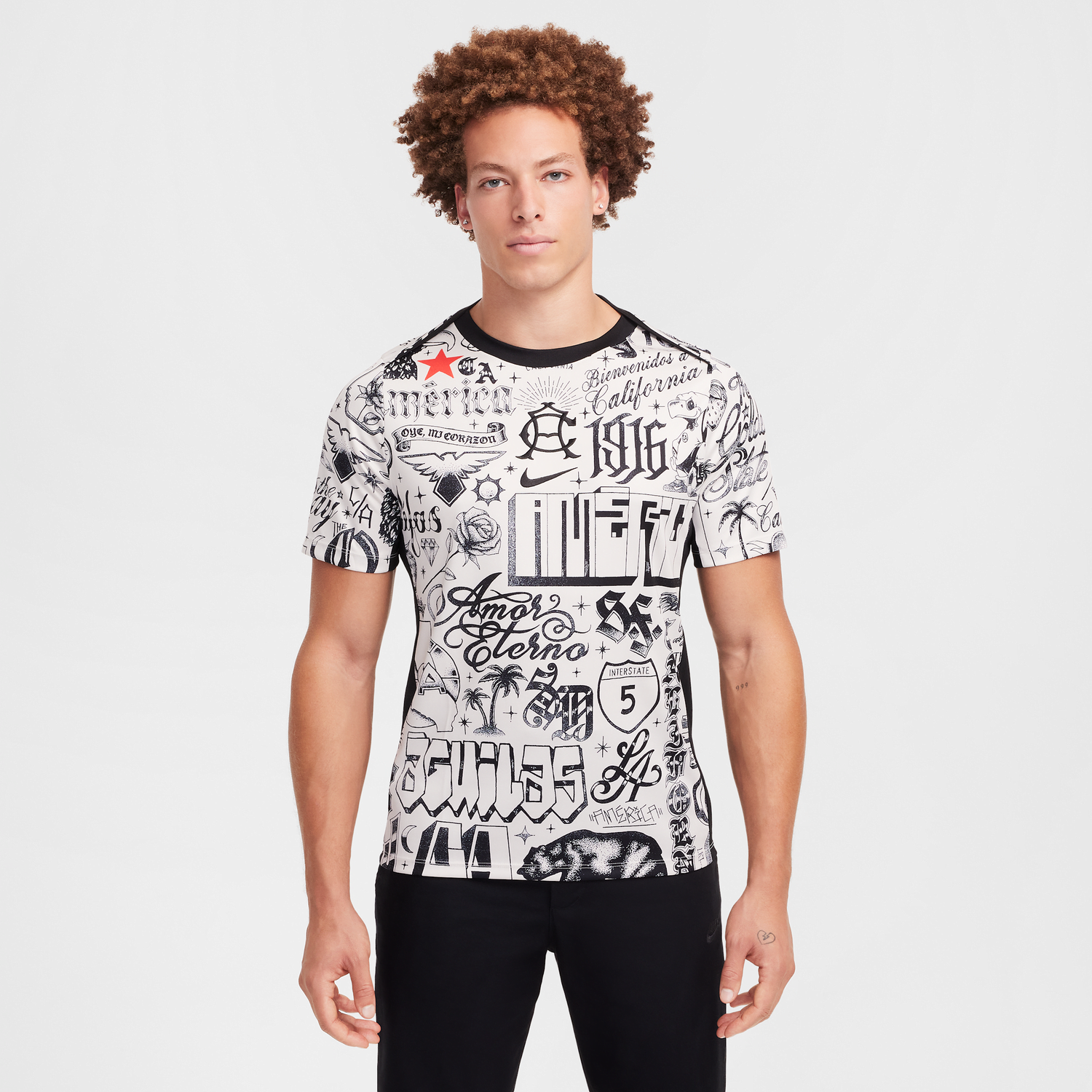 Tričko Nike Club America Academy Pro SE Dri-FIT Pre-Match Short Sleeve Soccer Jersey Béžová | FQ4612-104, 0