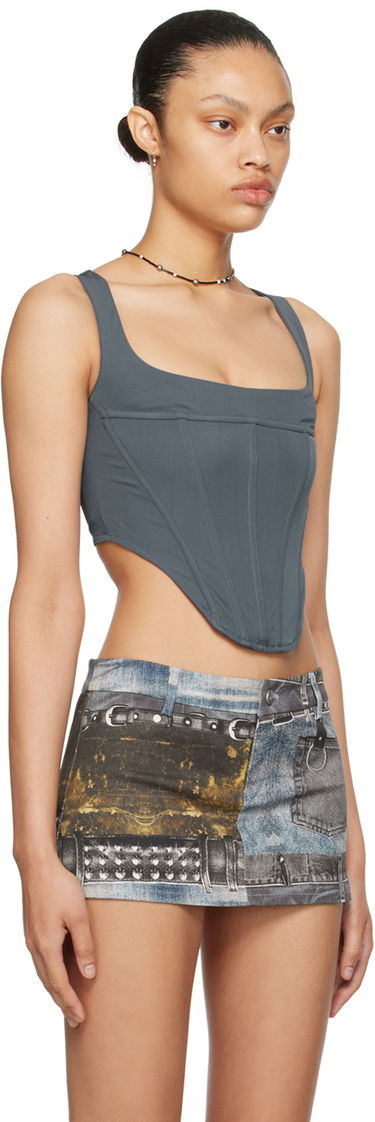 Sukňa Miaou Miaou Campbell Tank Top Modrá | 7020VCJSLG, 1