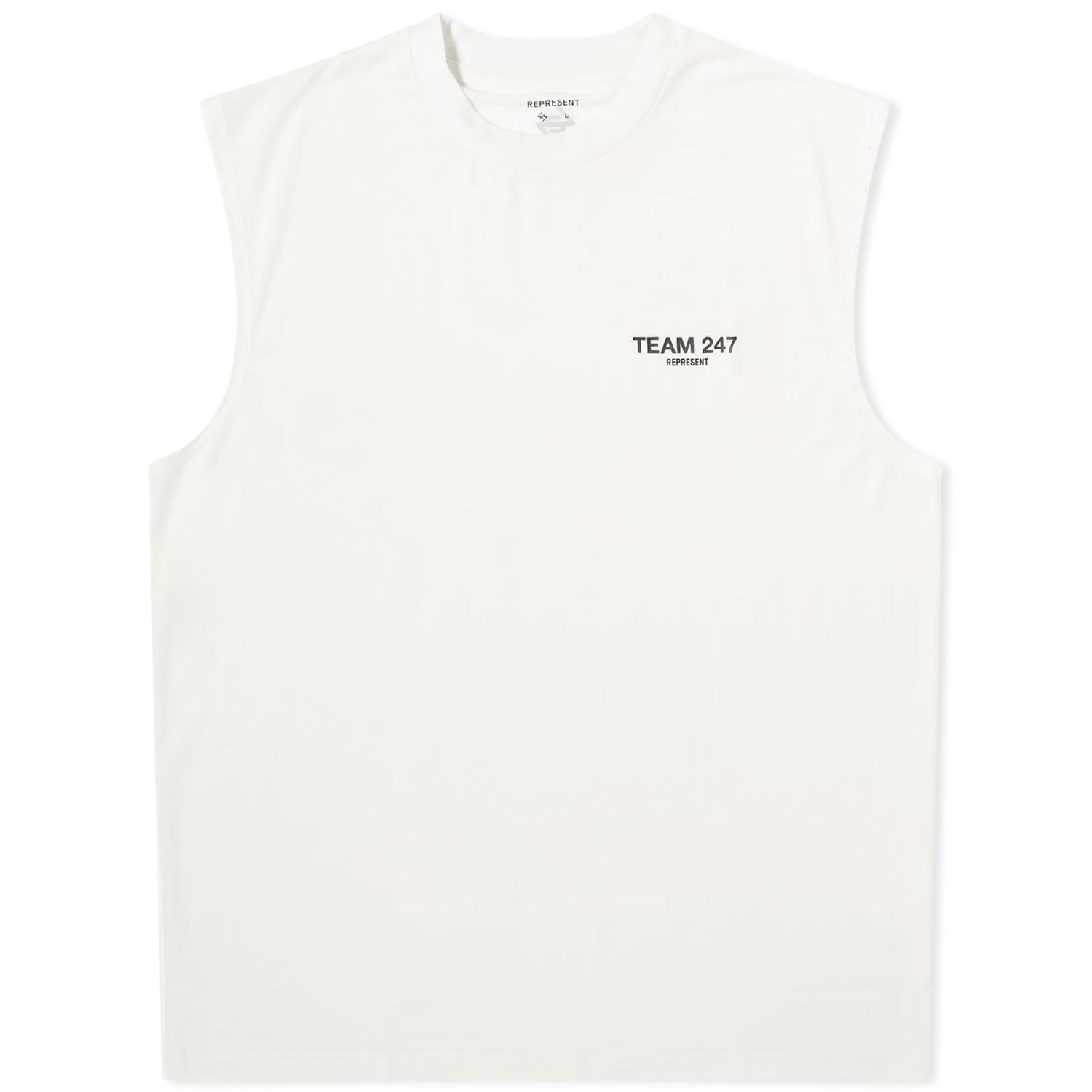 Tielko Represent Clo Team 247 Oversized Biela | 247M454-72, 0