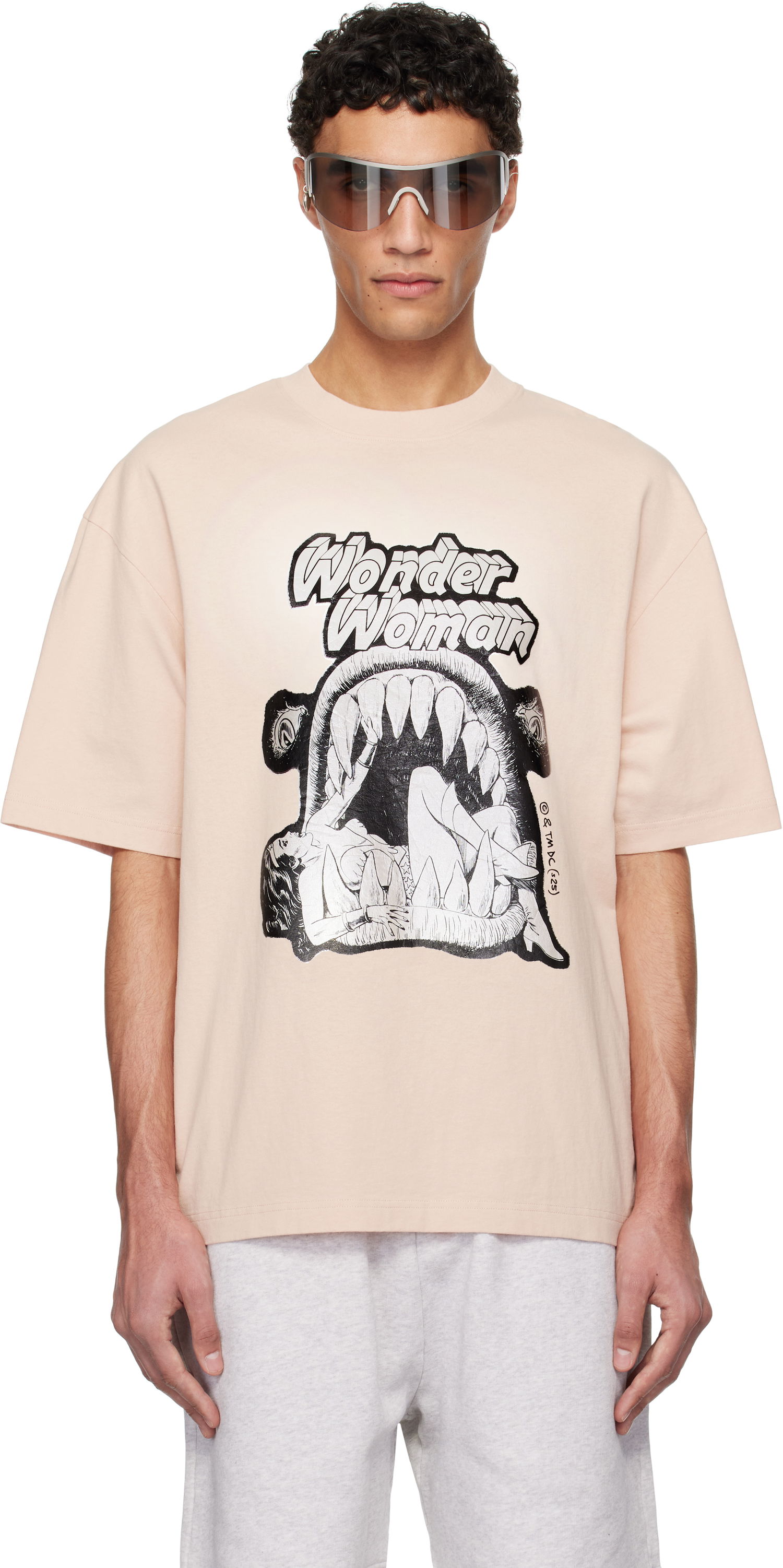 Tričko Acne Studios Acne Studios DC™ 'Wonder Woman' T-Shirt Ružová | BL0413-, 0