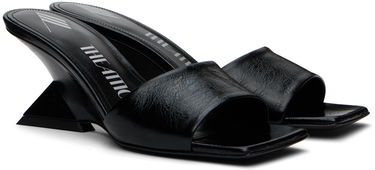 Doplnky The Attico Attico Cheope Wedge Mules Čierna | 248WS605 L070, 3