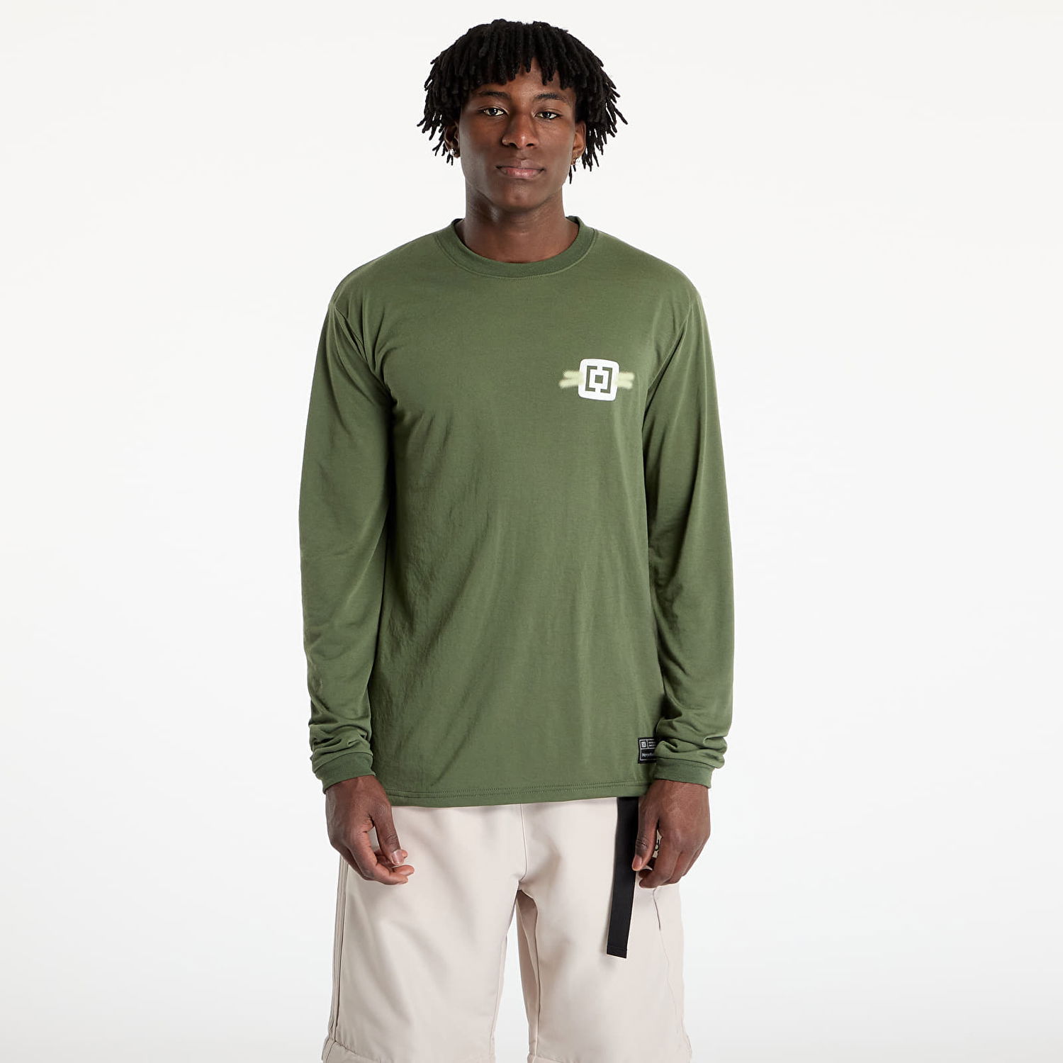 Tričko Horsefeathers Horsefeathers Fury Long Sleeve Bike Jersey Zelené | SM1273N, 0