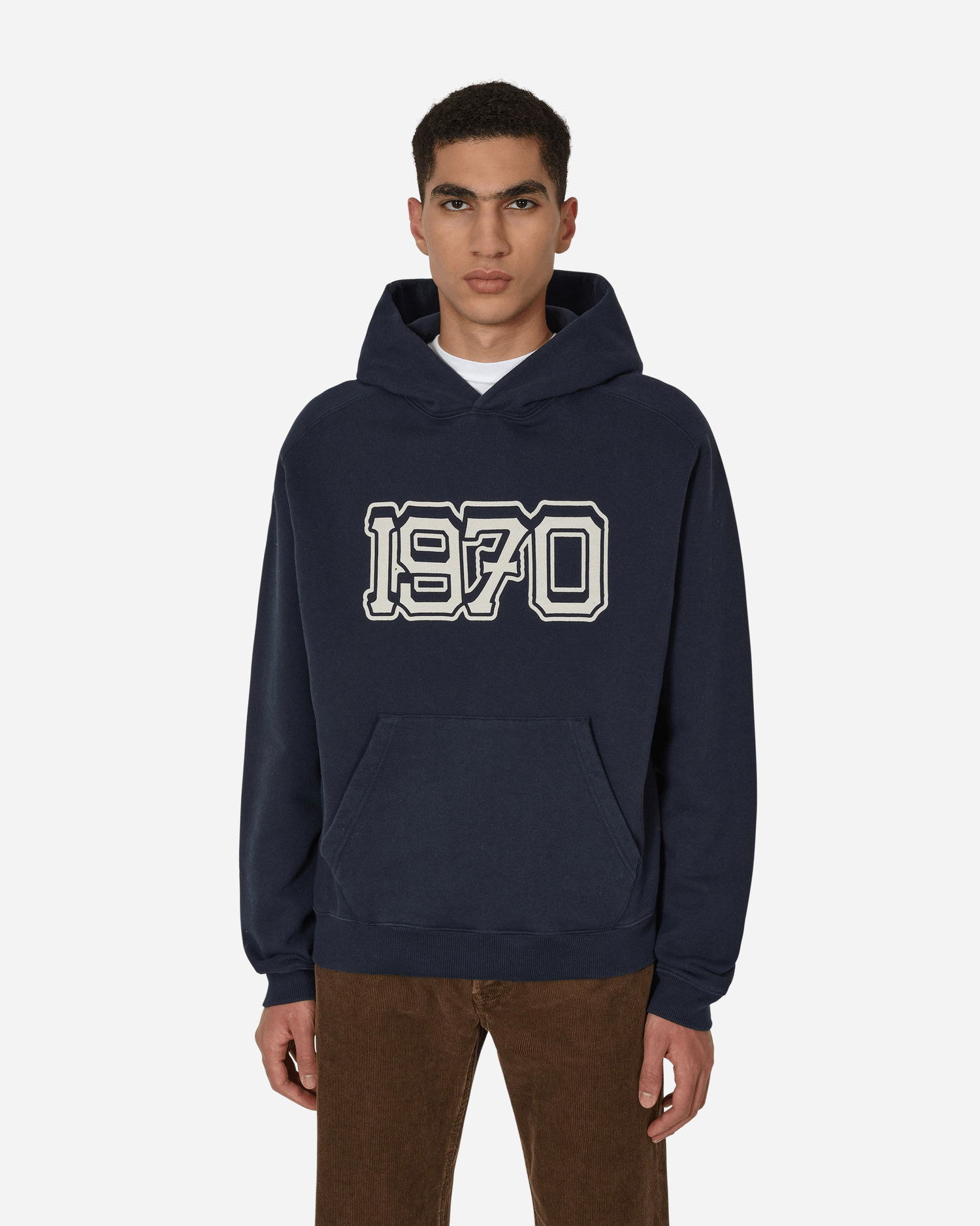Mikina KENZO Varsity Hooded Sweatshirt Navy | FC65SW4354MJ 77, 0