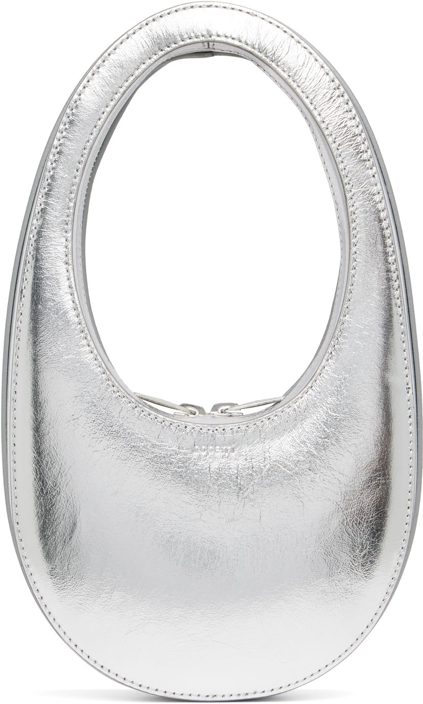 Kabelka Coperni Coperni Mini Swipe Bag Metalická | COPBA117F6051