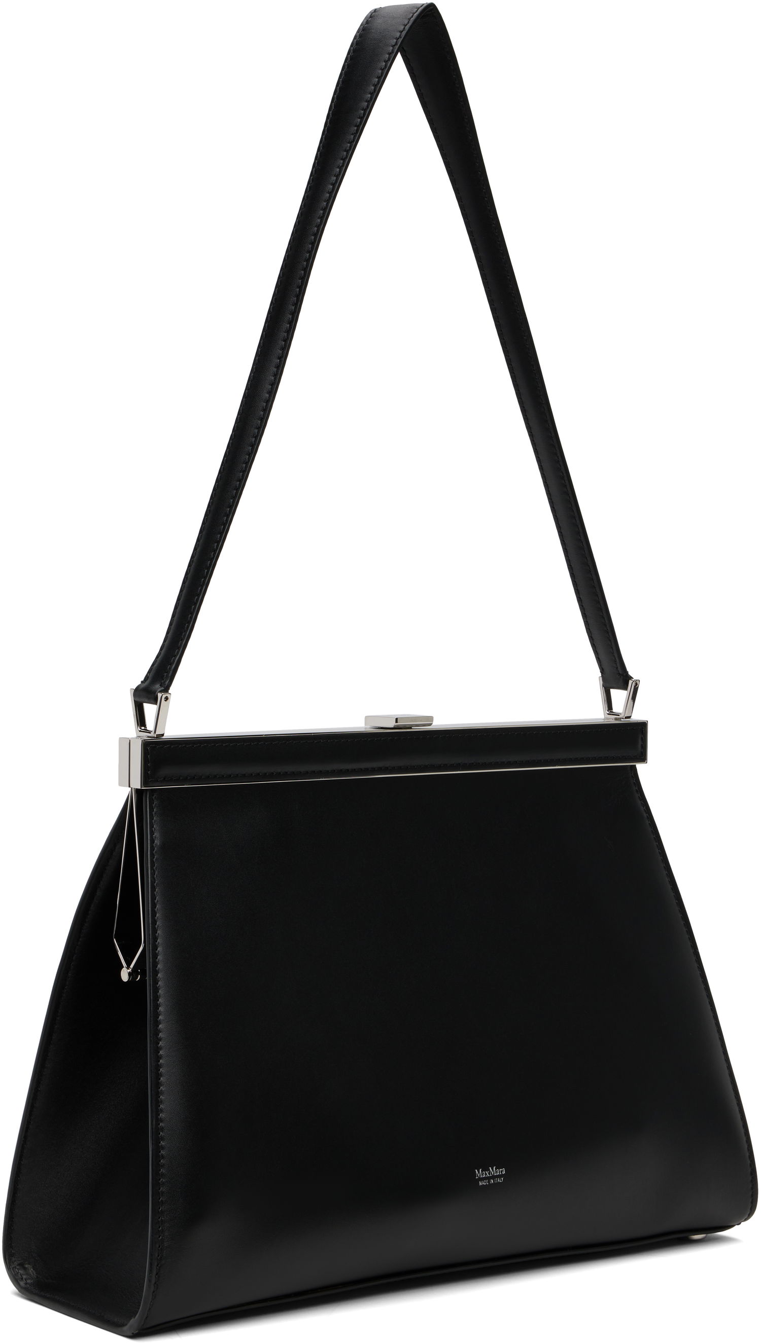 Kabelka Max Mara Biancaclasp Leather Frame Bag Čierna | 2524516212600, 1