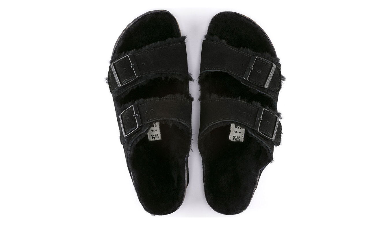 Arizona Shearling Black Narrow Fit