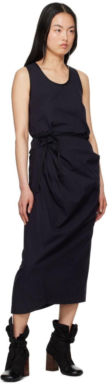 Šaty LEMAIRE Wrap Midi Dress Čierna | DR1053 LF1253, 3