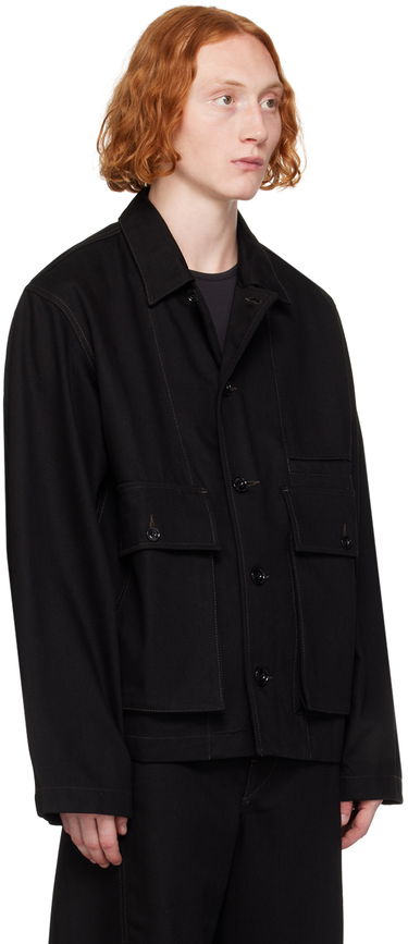 Bunda LEMAIRE Boxy Denim Jacket Čierna | OW306 LD1000, 1