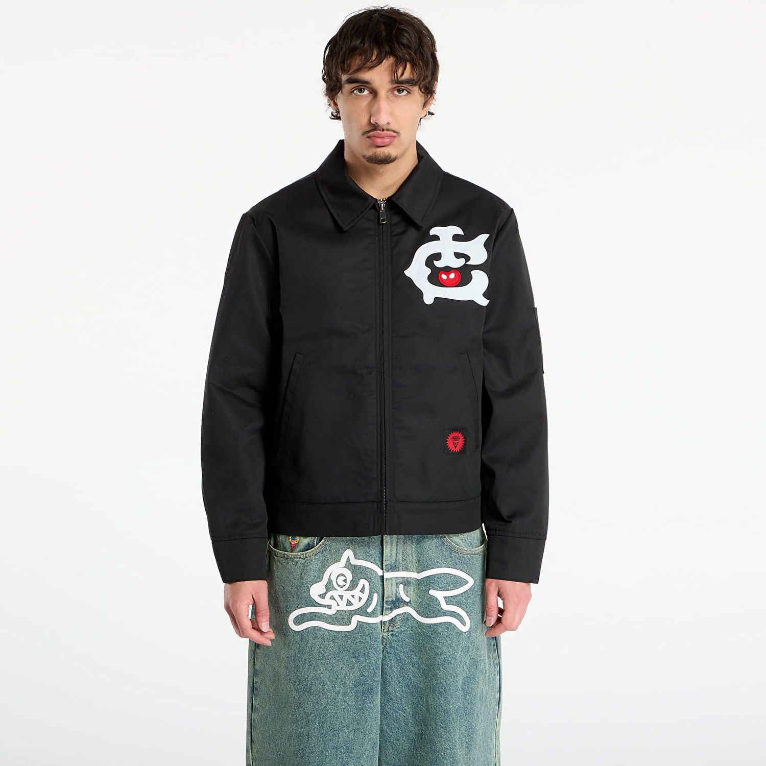 Bunda BILLIONAIRE BOYS CLUB Icecream Og Work Jacket Black Čierna | IC24306 Black, 0