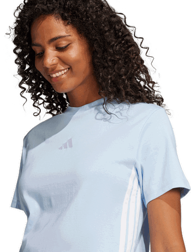 Tričko adidas Originals Essentials 3 Stripes T-Shirt Modrá | je1227, 4