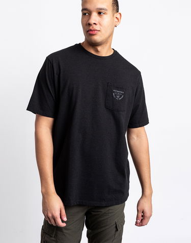 Tričko Patagonia Forge Mark Crest Pocket Responsibili-Tee Čierna | 37656, 0