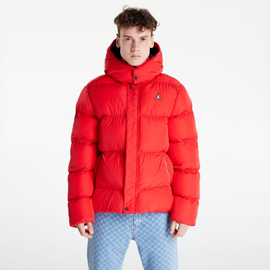 Prešívaná bunda Jordan Essentials Statement Puffer Jacket Červená | DQ8104-612, 0