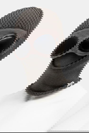 Kulicha C.P. Company C.P. Company Knit Balaclava with Goggles Šedá | 19CMAC740A005509A, 1